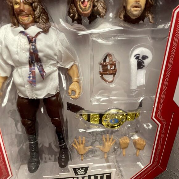 2 x WWE Mattel ULTIMATE EDITION Monday Night War Eddie Guerrero & Mankind Figure - Picture 8 of 16
